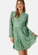 BUBBLEROOM Blanca lace dress Dusty green 42