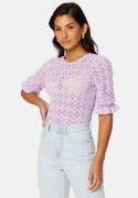 Happy Holly Padma lace top Lilac 40/42