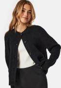 SELECTED FEMME Slflulu LS knit short cardigan Black XXL