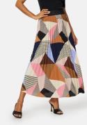 ONLY Simone Life Midi Plisse Skirt Confetti AOP: Poetic XS