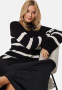 BUBBLEROOM Remy Striped Sweater Black / Striped 3XL