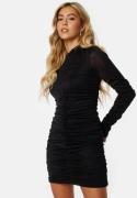 VILA Dafni Glitter Mesh Dress Black Detail:Black G M