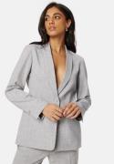 BUBBLEROOM Shelley Blazer Light grey melange 42