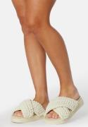 INUIKII Slipper Woven 101 White 41