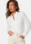 BUBBLEROOM Broderie Anglaise Shirt White 36