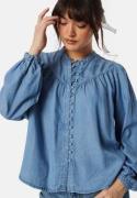 ONLY Onlaverie LS denim blouse Medium Blue Denim XL