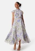 FOREVER NEW Freya Flutter Sleeve Midi Dress Floral 40