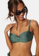 BUBBLEROOM Twisted Bikini Top Green 80C