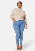 Happy Holly Amy Push Up Jeans Light blue 34S