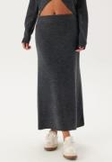 Pieces Pcnanu Hw Long Knit Skirt Bc Ombre Blue L