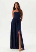 Bubbleroom Occasion Waterfall Soft Gown Navy XL