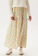 Object Collectors Item Objlorena New Long Skirt Sandshell AOP:Flower 4...