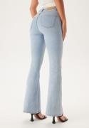 BUBBLEROOM High Flare Superstretch Jeans Bleached denim 34