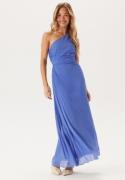 FOREVER NEW Mirabelle Pleated Asymm Maxi Dress Cornflower Blue 38(UK10...