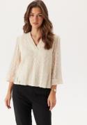 VILA Vilumena V-neck 3/4 TOP  Birch XS