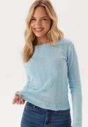 VERO MODA Vmlisa Pointelle Ls Top  Airy Blue L