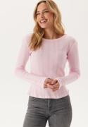 VERO MODA Vmlisa Pointelle Ls Top  Pink-a-boo S