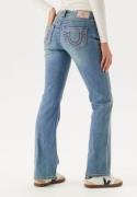 True Religion Becca Mid Rise Boot Cut Big T Crushed Lily 24