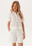 VERO MODA Vmhay New Ss Shirt Snow White XS