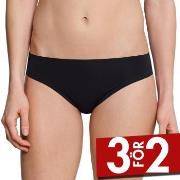 Schiesser Trosor Invisible Light Brief Svart 36 Dam