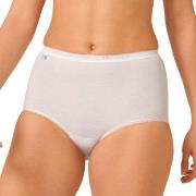 Sloggi Trosor 4P Basic Plus Maxi Vit bomull 58 Dam