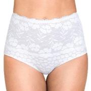 Miss Mary Jacquard And Lace Girdle Trosor Vit 48 Dam