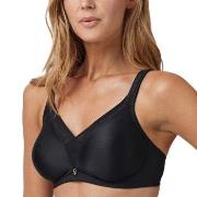 Abecita BH Angel Moulded Wireless Bra Svart C 80 Dam