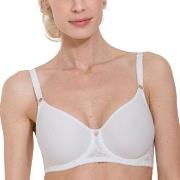 Abecita BH Iris Wire Bra Vit polyamid D 75 Dam