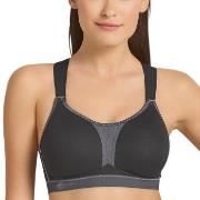 Anita BH Active Racerback Sports Bra Svart/Grå B 70 Dam