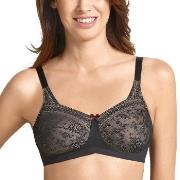 Anita BH Care Fleur Wire-free Mastectomy Bra Svart B 75 Dam