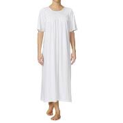 Calida Soft Cotton Nightshirt 34000 Vit bomull Large Dam