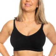 Decoy BH Bra Top Narrow Straps Svart polyamid Small Dam