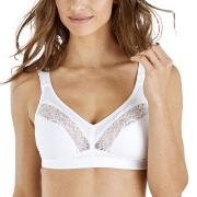 Swegmark BH Fairtrade Soft Bra Vit ekologisk bomull C 80 Dam