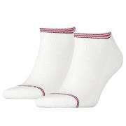 Tommy Hilfiger Strumpor 2P Men Iconic Sports Sneaker Sock Vit bomull S...