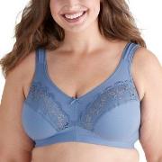 Swegmark BH Treasure Soft Bra Blå bomull F 100 Dam