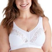 Swegmark BH Treasure Soft Bra Vit bomull C 100 Dam