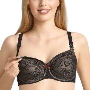 Anita BH Fleur Underwire Nursing Bra Svart polyamid G 90 Dam