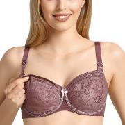 Anita BH Fleur Underwire Nursing Bra Berry/Lilac polyamid D 90 Dam