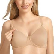 Anita BH Microfiber Underwire Nursing Bra Beige D 80 Dam