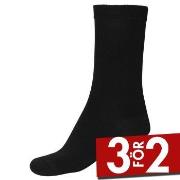 Pierre Robert Strumpor Thin Merino Wool Sock Svart Strl 37/40 Dam