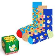 Happy socks Strumpor 3P Pizza Love Sock Gift Box Flerfärgad bomull Str...