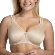 Miss Mary Smooth Lacy T-shirt Bra BH Beige D 90 Dam