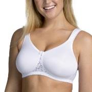 Miss Mary Smooth Lacy Moulded Soft Bra BH Vit E 80 Dam