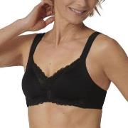 Triumph BH Modern Lace Cotton Soft Bra Svart A 85 Dam