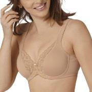 Triumph BH Modern Lace Cotton Underwire Bra Beige B 95 Dam