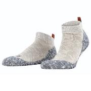 Falke Strumpor Lodge Homepad Ankle Sock Grå bomull Strl 41/42 Herr