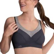 Anita BH Active Wool Sport Bra Grå/Svart B 75 Dam