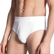Calida Kalsonger Cotton 1 Herr Midi Gylf 23112 Vit bomull Large Herr