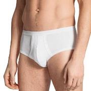 Calida Kalsonger Twisted Cotton Midi Vit bomull Medium Herr
