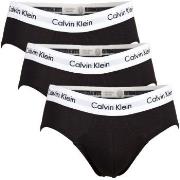Calvin Klein Kalsonger 3P Cotton Stretch Hip Brief Svart bomull Small ...